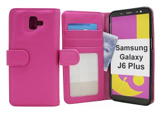 Skimblocker Lommebok-etui Samsung Galaxy J6 Plus (J610FN/DS)