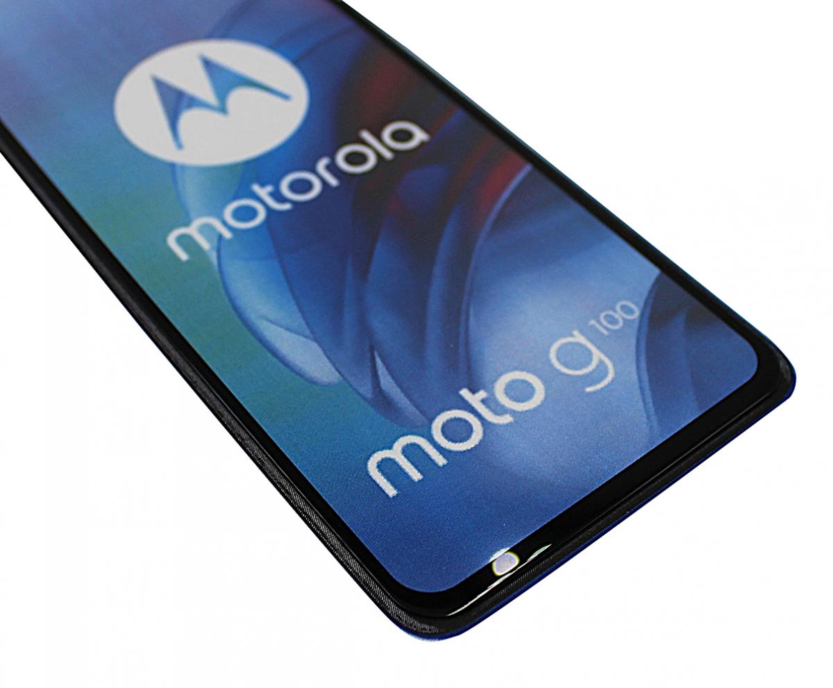Full Frame Skjermbeskyttelse av glass Motorola Moto G100