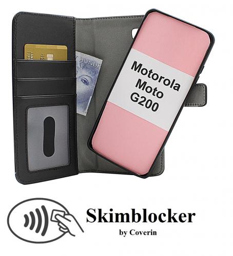 Skimblocker Magnet Wallet Motorola Moto G200