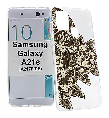 TPU Designdeksel Samsung Galaxy A21s (A217F/DS)