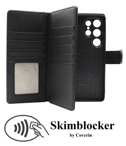 Skimblocker Samsung Galaxy S25 Ultra XL Magnet Lommebok Deksel