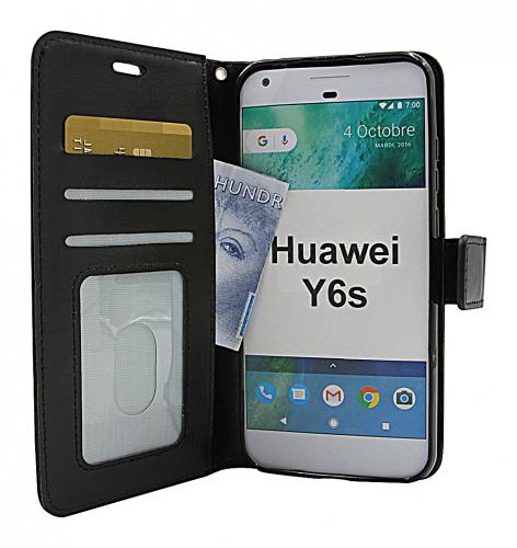 Crazy Horse Wallet Huawei Y6s