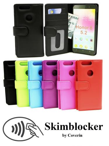 Skimblocker Lommebok-etui Huawei Honor 8