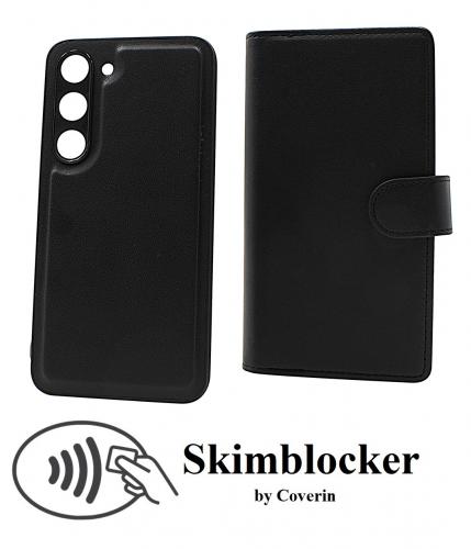 Skimblocker Samsung Galaxy S23 5G XL Magnet Lommebok Deksel