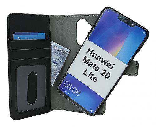 Skimblocker Magnet Wallet Huawei Mate 20 Lite