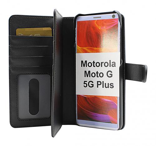 Skimblocker XL Magnet Wallet Motorola Moto G 5G Plus