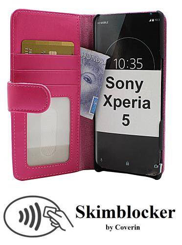 Skimblocker Lommebok-etui Sony Xperia 5