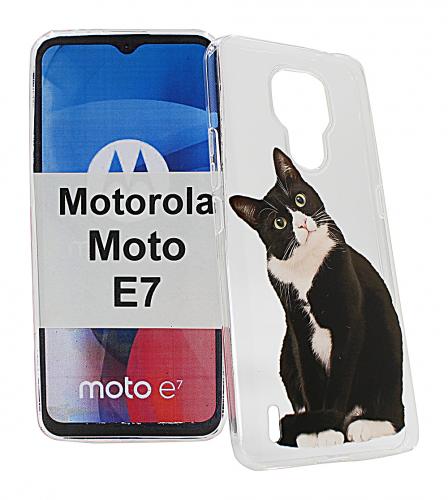 TPU Designdeksel Motorola Moto E7