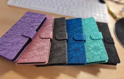 Flower Standcase Wallet Motorola Moto E32s