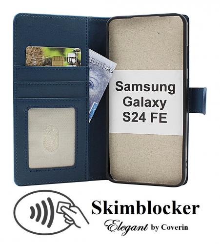 Skimblocker Samsung Galaxy S24 FE Lommebok Deksel