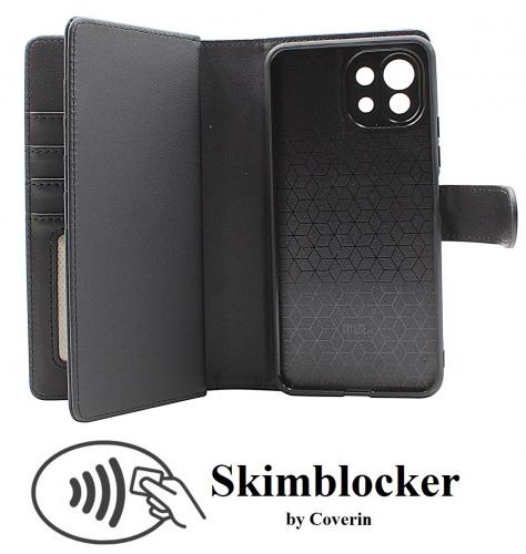 Skimblocker Xiaomi Mi 11 Lite / Mi 11 Lite 5G XL Magnet Lommebok Deksel