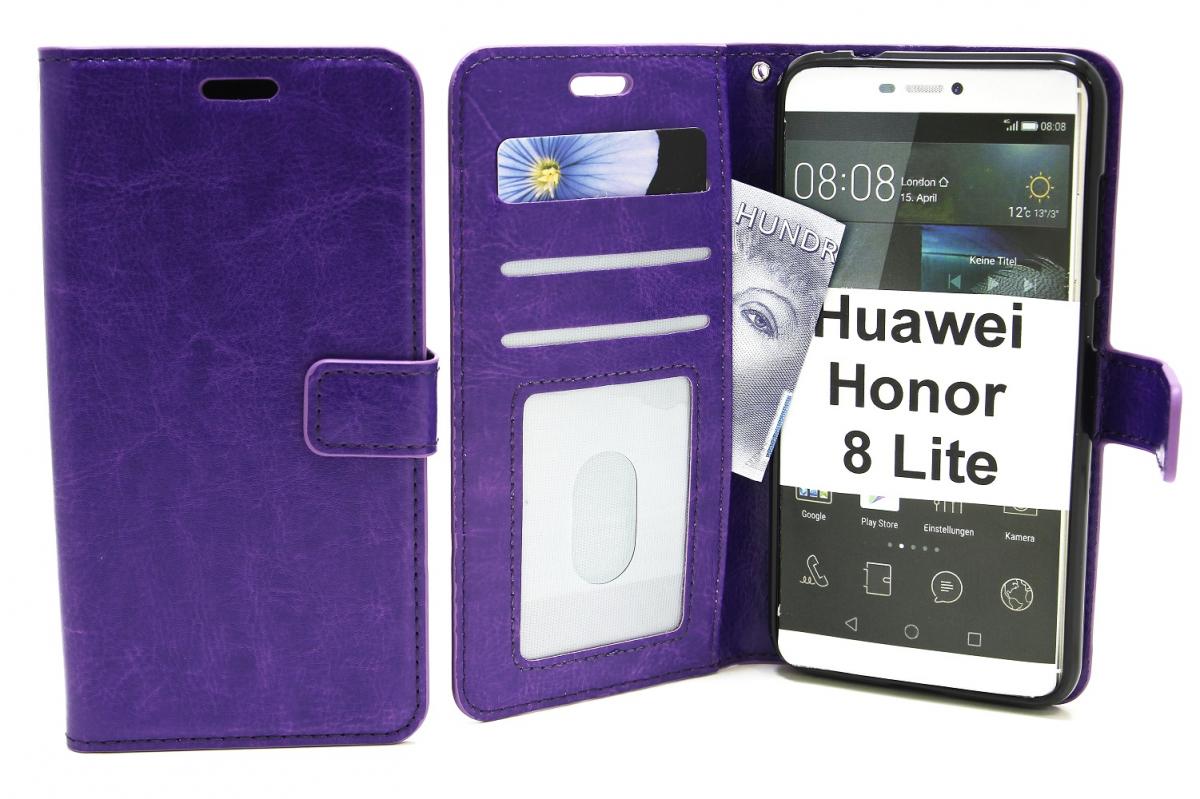 Crazy Horse Wallet Huawei Honor 8 Lite