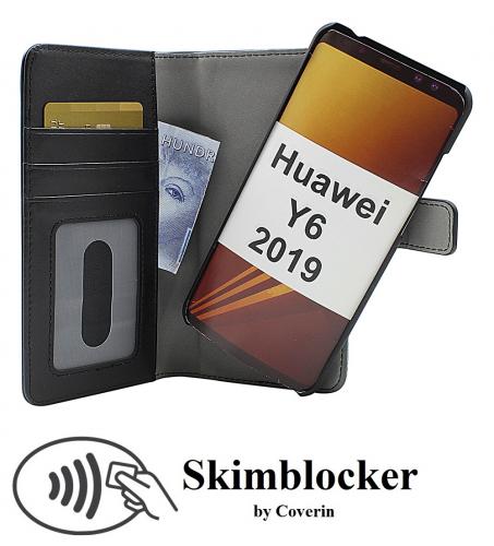 Skimblocker Magnet Wallet Huawei Y6 2019