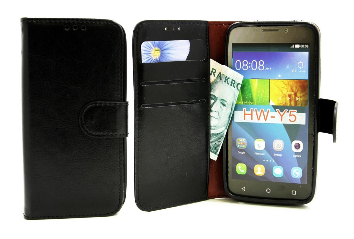 Crazy Horse Magnet Wallet Huawei Y5 (Y560)