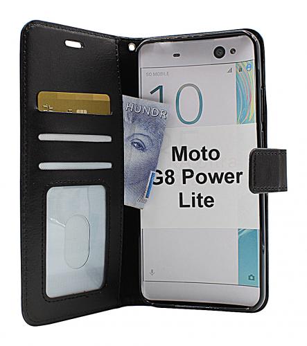 Crazy Horse Wallet Motorola Moto G8 Power Lite