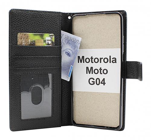 New Standcase Wallet Motorola Moto G04