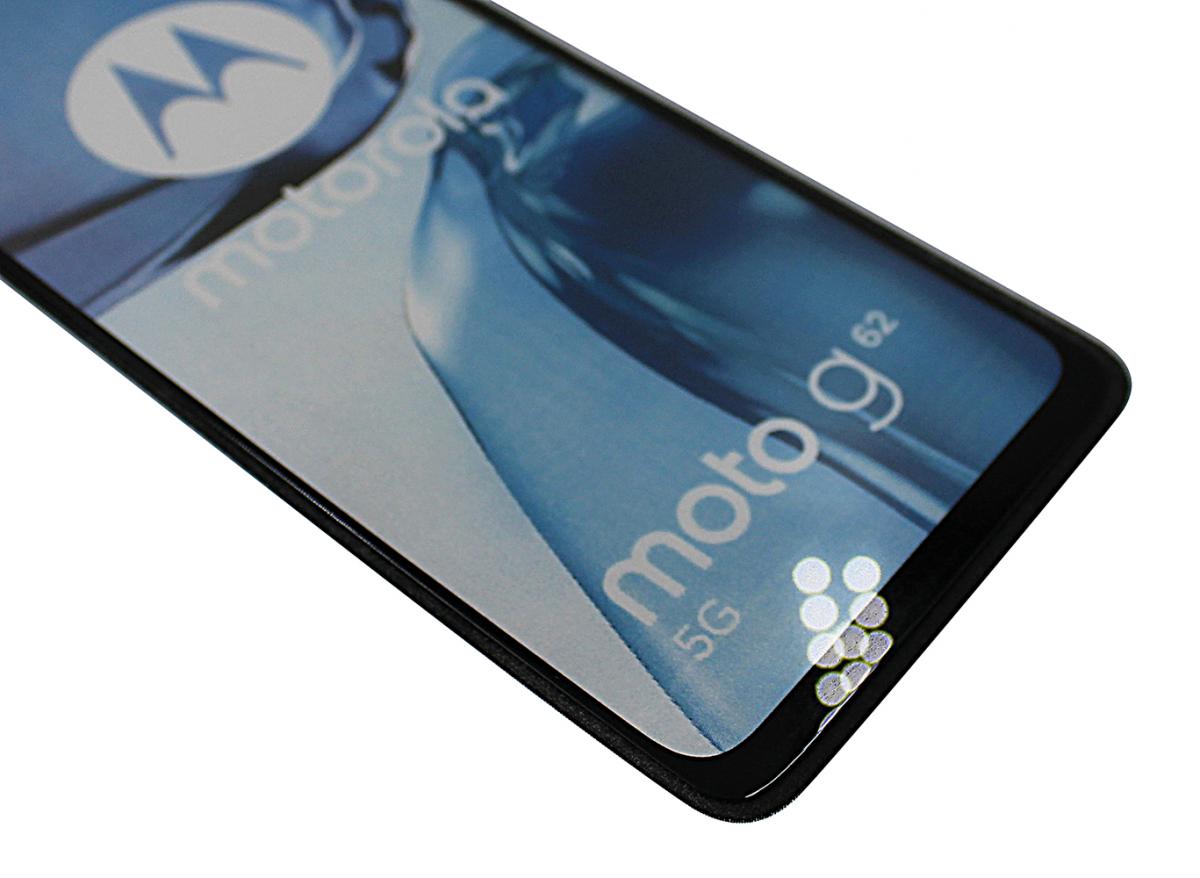 Full Frame Skjermbeskyttelse av glass Motorola Moto G62 5G