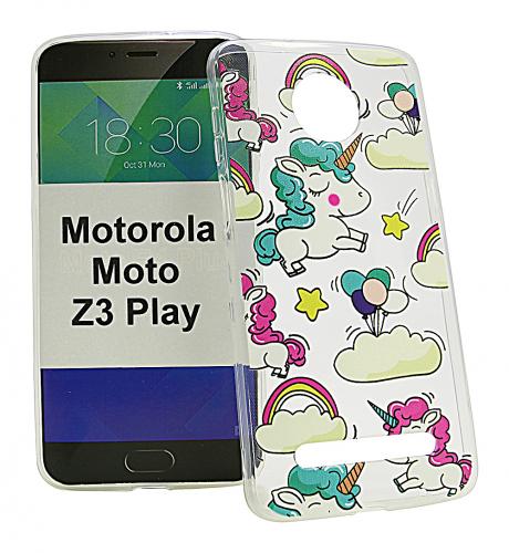 TPU Designdeksel Motorola Moto Z3 Play