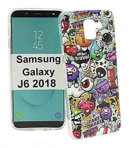 TPU Designdeksel Samsung Galaxy J6 2018 (J600FN/DS)