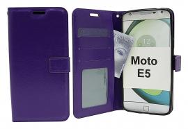 Crazy Horse Wallet Motorola Moto E5 / Moto E (5th gen)