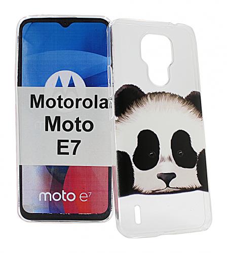 TPU Designdeksel Motorola Moto E7