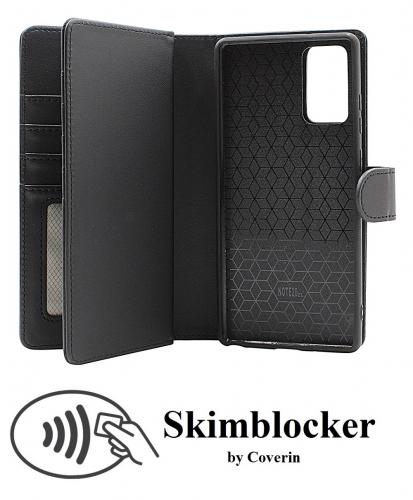 Skimblocker Samsung Galaxy Note 20 5G XL Magnet Lommebok Deksel