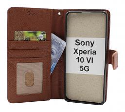 Sony Xperia 10 VI 5G New Standcase Lommebok