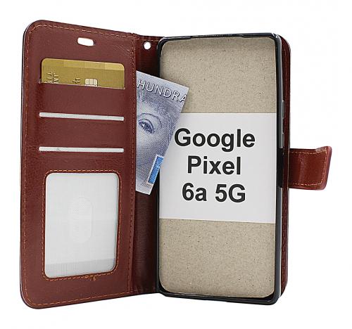 Crazy Horse Wallet Google Pixel 6a 5G