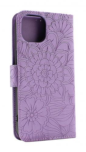 Flower Standcase Wallet iPhone 14 (6.1)