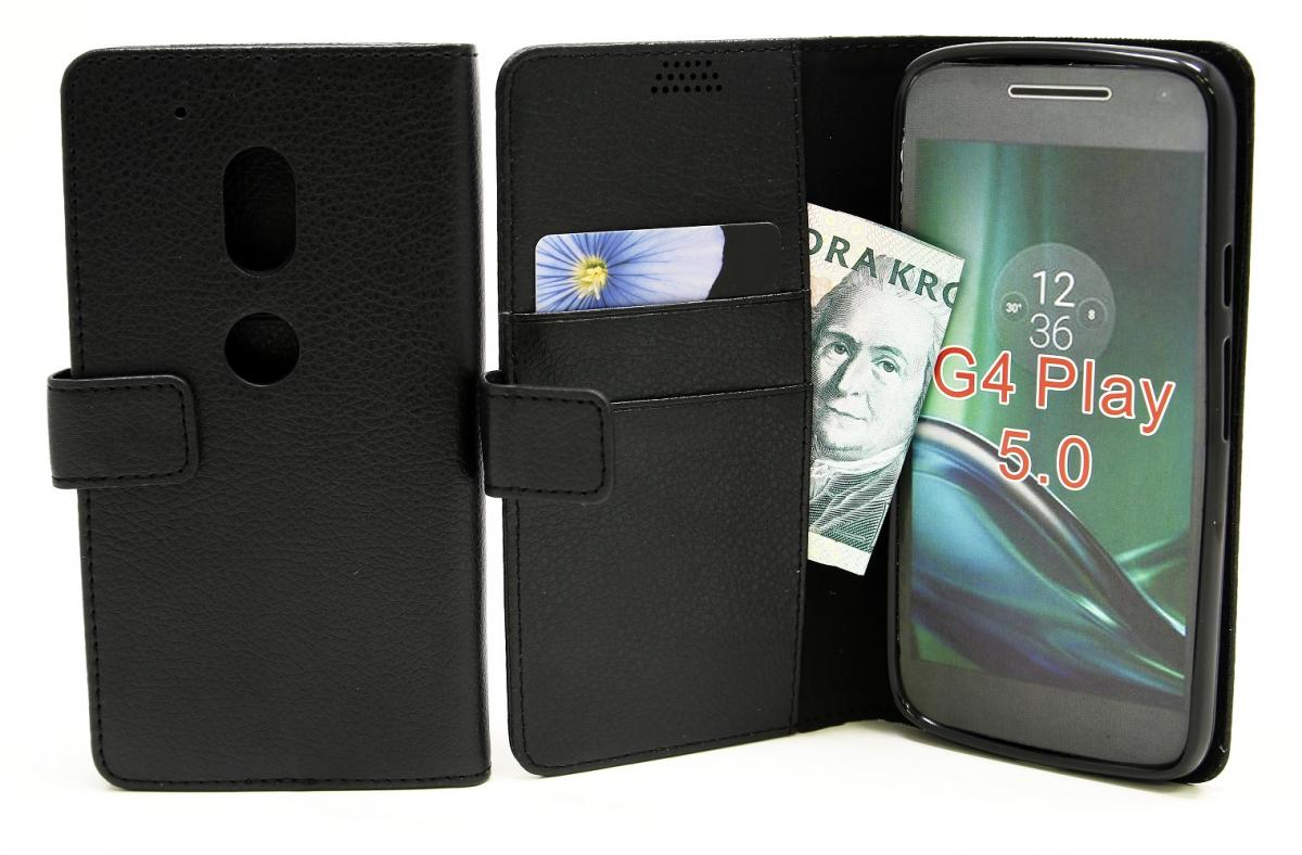 Standcase Wallet Lenovo Motorola Moto G4 Play