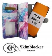 Skimblocker XL Magnet Designwallet Sony Xperia 1 III (XQ-BC52)