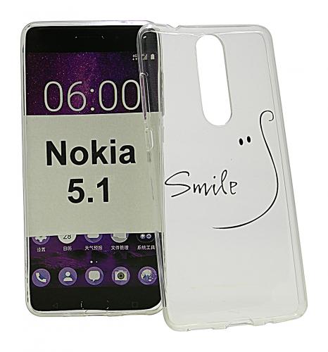 TPU Designdeksel Nokia 5.1