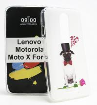 TPU Designdeksel Lenovo Moto X Force