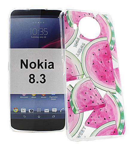 TPU Designdeksel Nokia 8.3