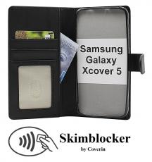 Skimblocker Samsung Galaxy Xcover 5 (SM-G525F) Lommebok Deksel