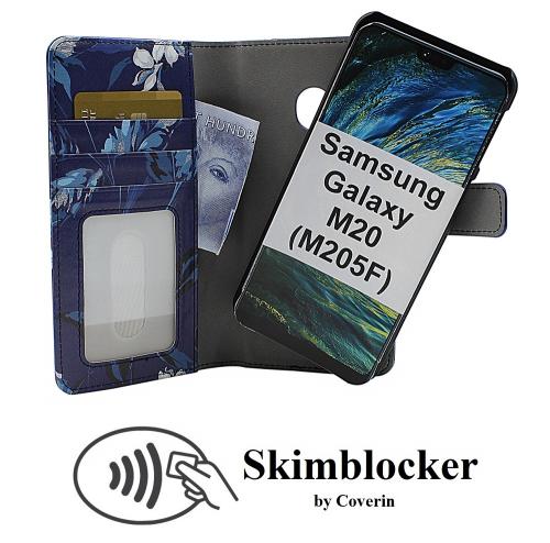 Skimblocker Magnet Designwallet Samsung Galaxy M20 (M205F)