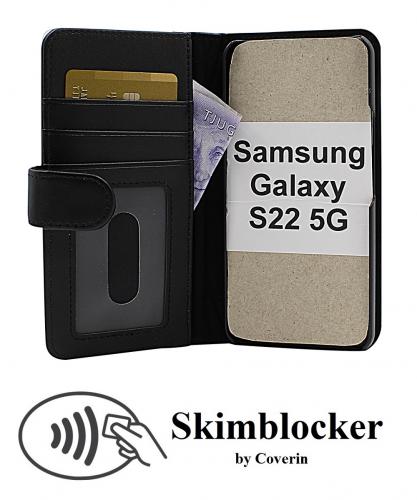 Skimblocker Lommebok-etui Samsung Galaxy S22 5G