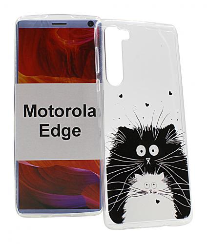 TPU Designdeksel Motorola Moto Edge