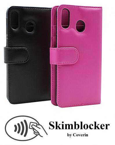 Skimblocker Lommebok-etui Samsung Galaxy M20 (M205F)