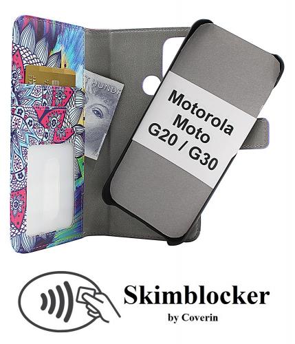 Skimblocker Magnet Designwallet Motorola Moto G20 / Moto G30