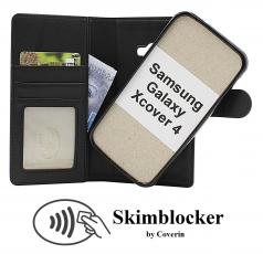 Skimblocker Samsung Galaxy Xcover 4 (G390F) Magnet Lommebok Deksel