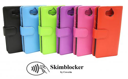 Skimblocker Lommebok-etui Huawei Y6 2017 (MYA-L41)