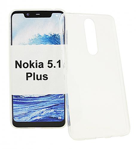 Ultra Thin TPU Deksel Nokia 5.1 Plus