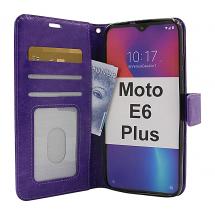 Crazy Horse Wallet Motorola Moto E6 Plus