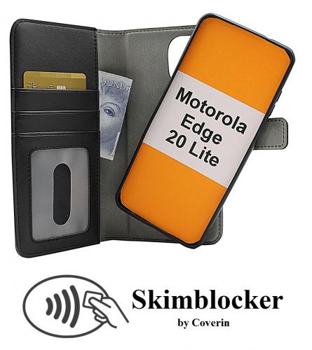 Skimblocker Magnet Wallet Motorola Edge 20 Lite