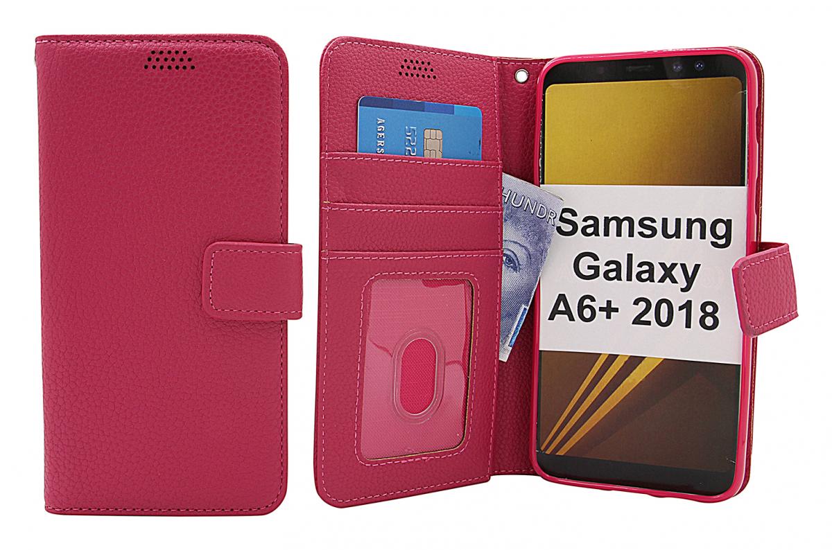 New Standcase Wallet Samsung Galaxy A6+ 2018 (A605FN/DS)