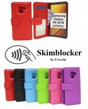 Skimblocker Lommebok-etui Samsung Galaxy A8 2018 (A530FD)