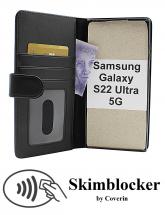 Skimblocker Lommebok-etui Samsung Galaxy S22 Ultra 5G