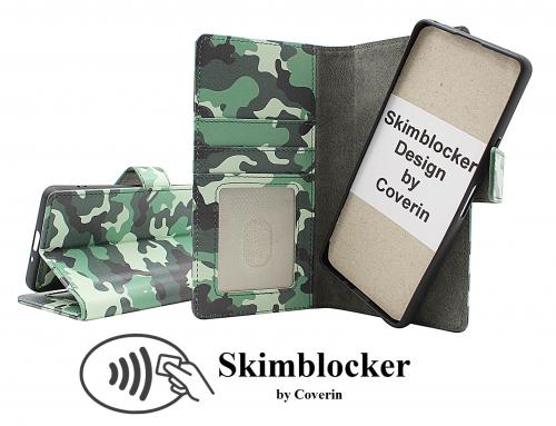 Skimblocker Sony Xperia 10 VI 5G Magnet Lommebok Deksel Design