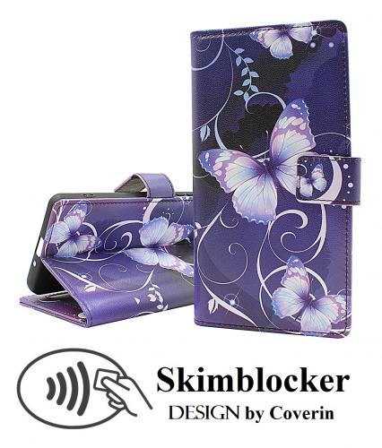 Skimblocker Samsung Galaxy S24 FE Magnet Lommebok Deksel Design